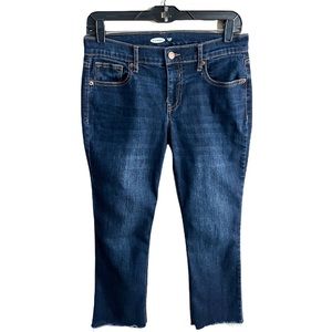Old Navy Flare Ankle Jeans Blue